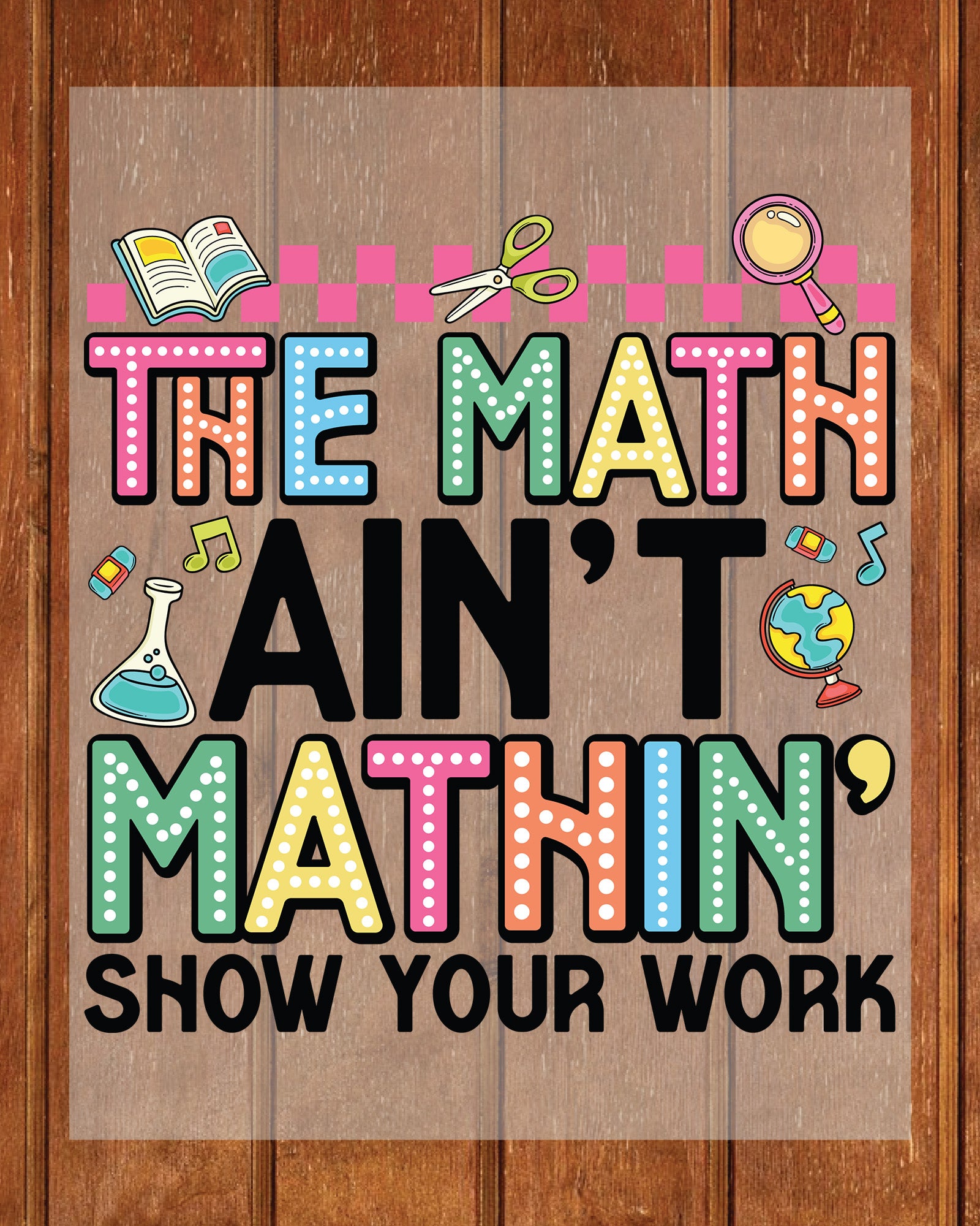 Back to School Teacher Appreciation DTF Transfer