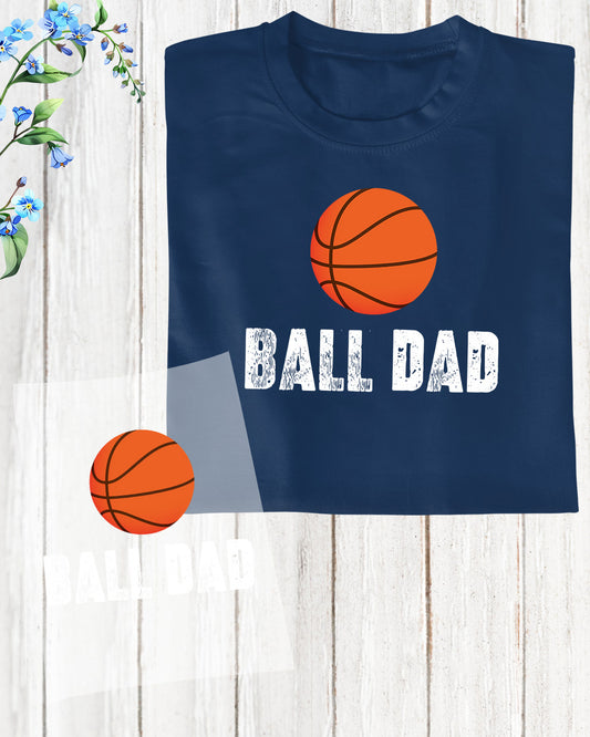 Basketball Dad Trendy DTF Transfer Film