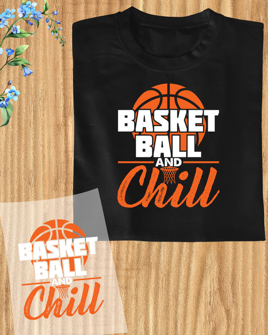Basketball Chill DTF Transfer Film