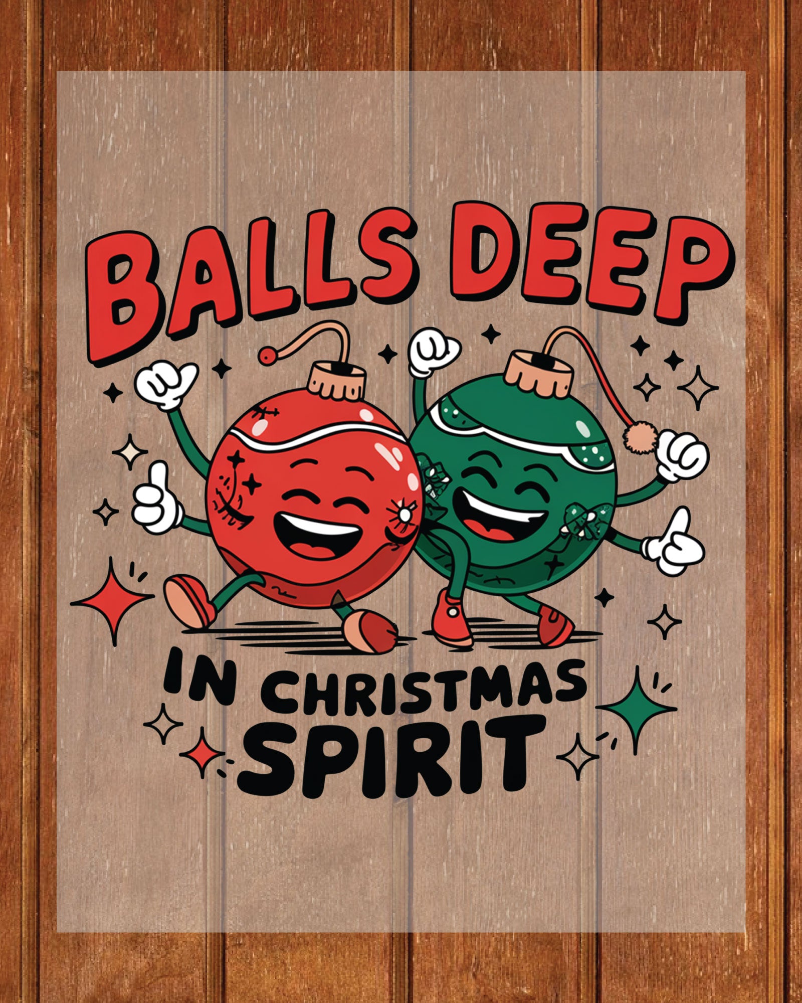 Balls Deep in Christmas Ready to Press