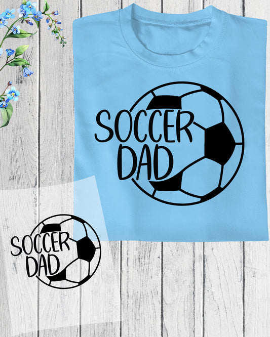 Soccer Dad Gifts DTF Transfer Film