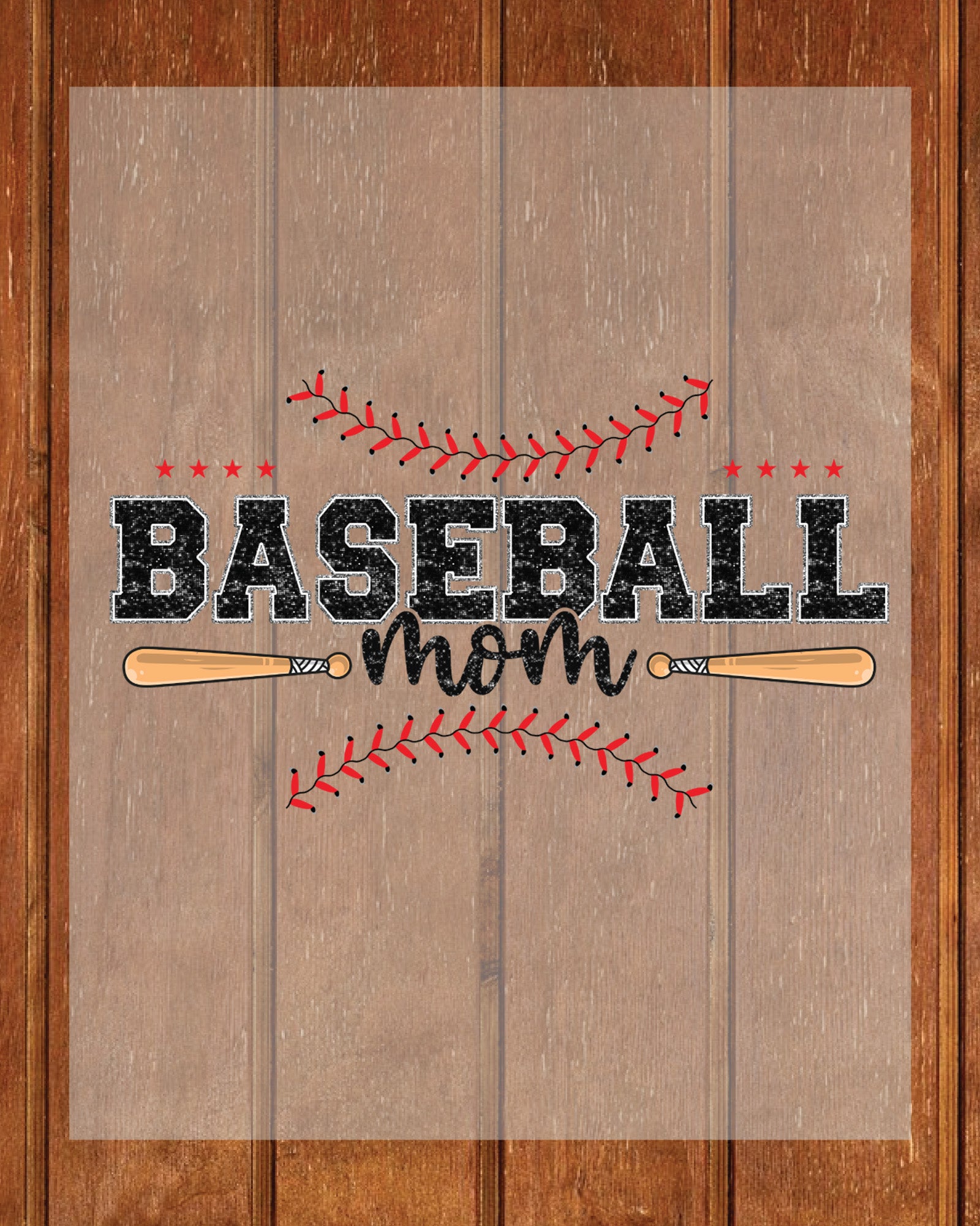 Baseball Mom DTF Transfer