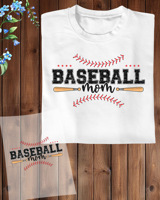 Baseball Mom DTF Transfer