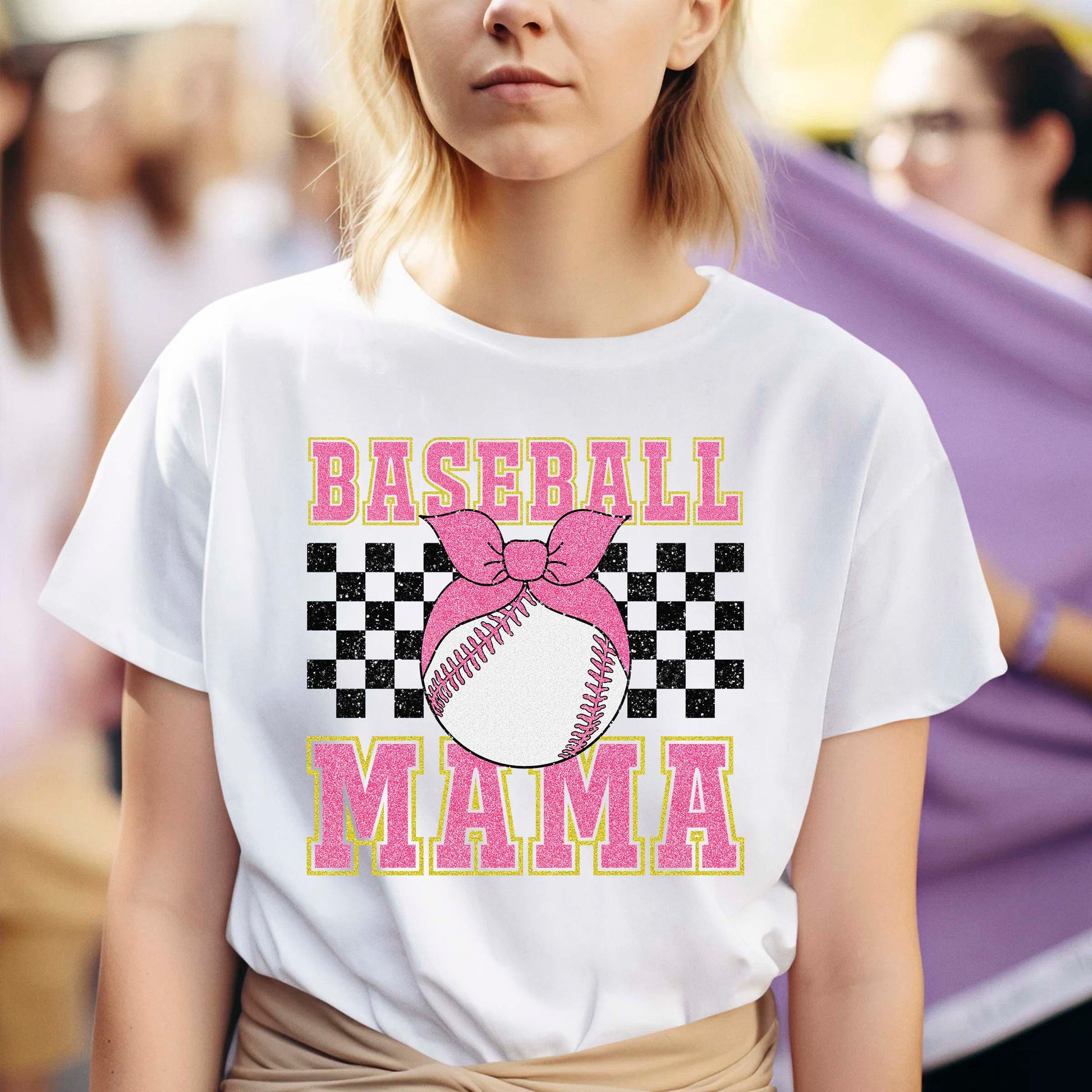 Baseball Mom DTF Transfer Premade Gangsheet