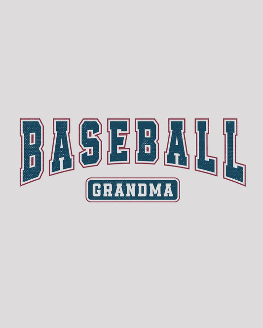 Baseball Grandma DTF Transfer Film