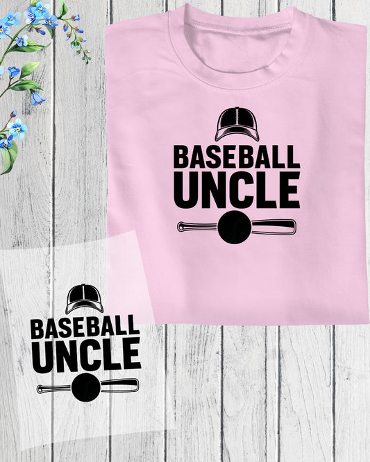 Baseball Uncle DTF Transfer Film