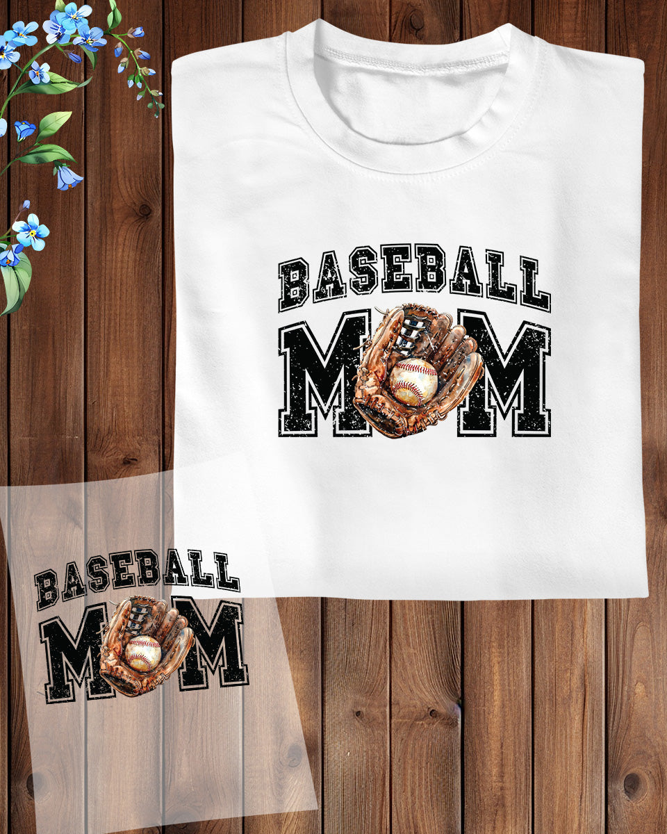 Baseball Mom Gift DTF Transfer Film