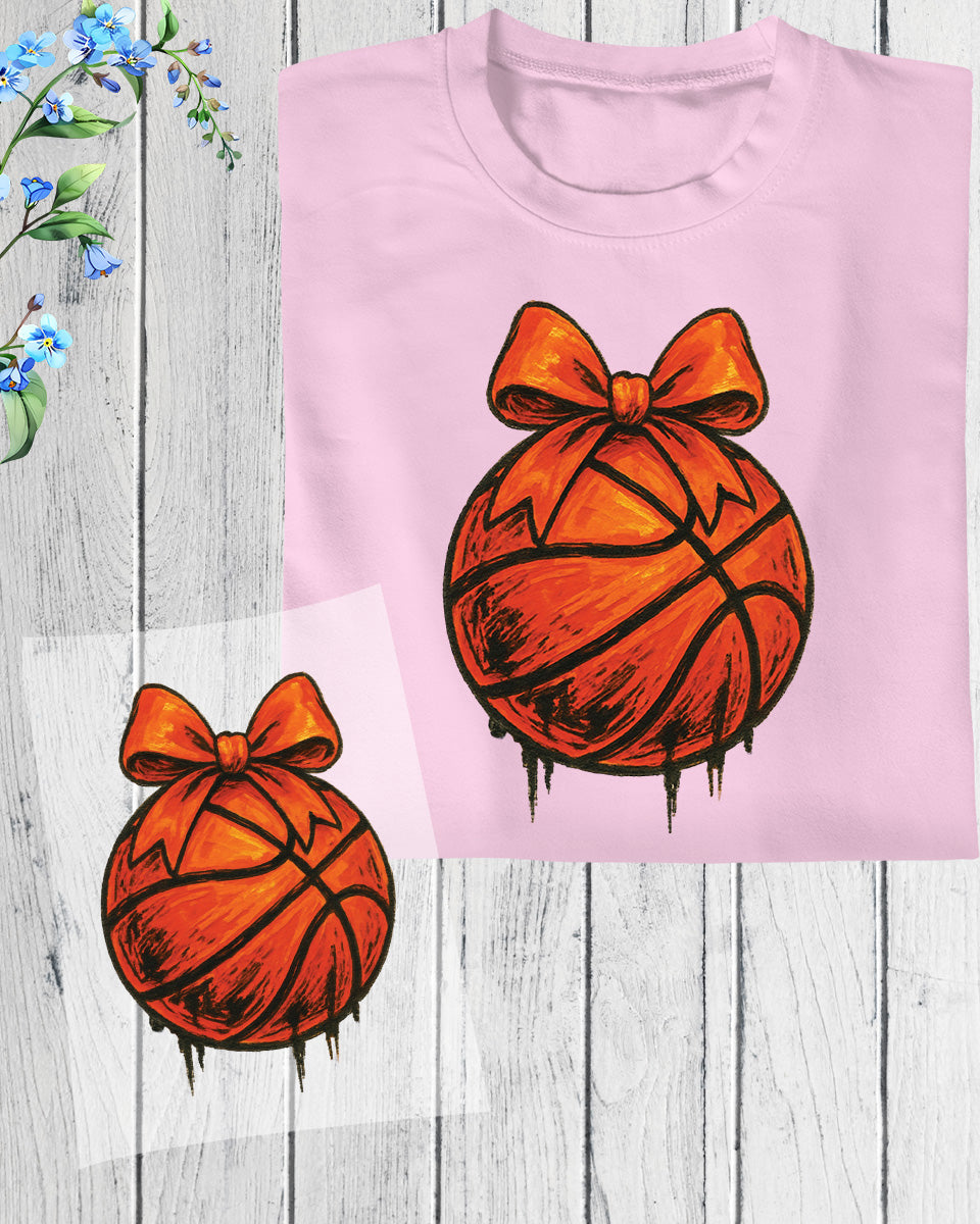 Basketball Bow DTF Transfer