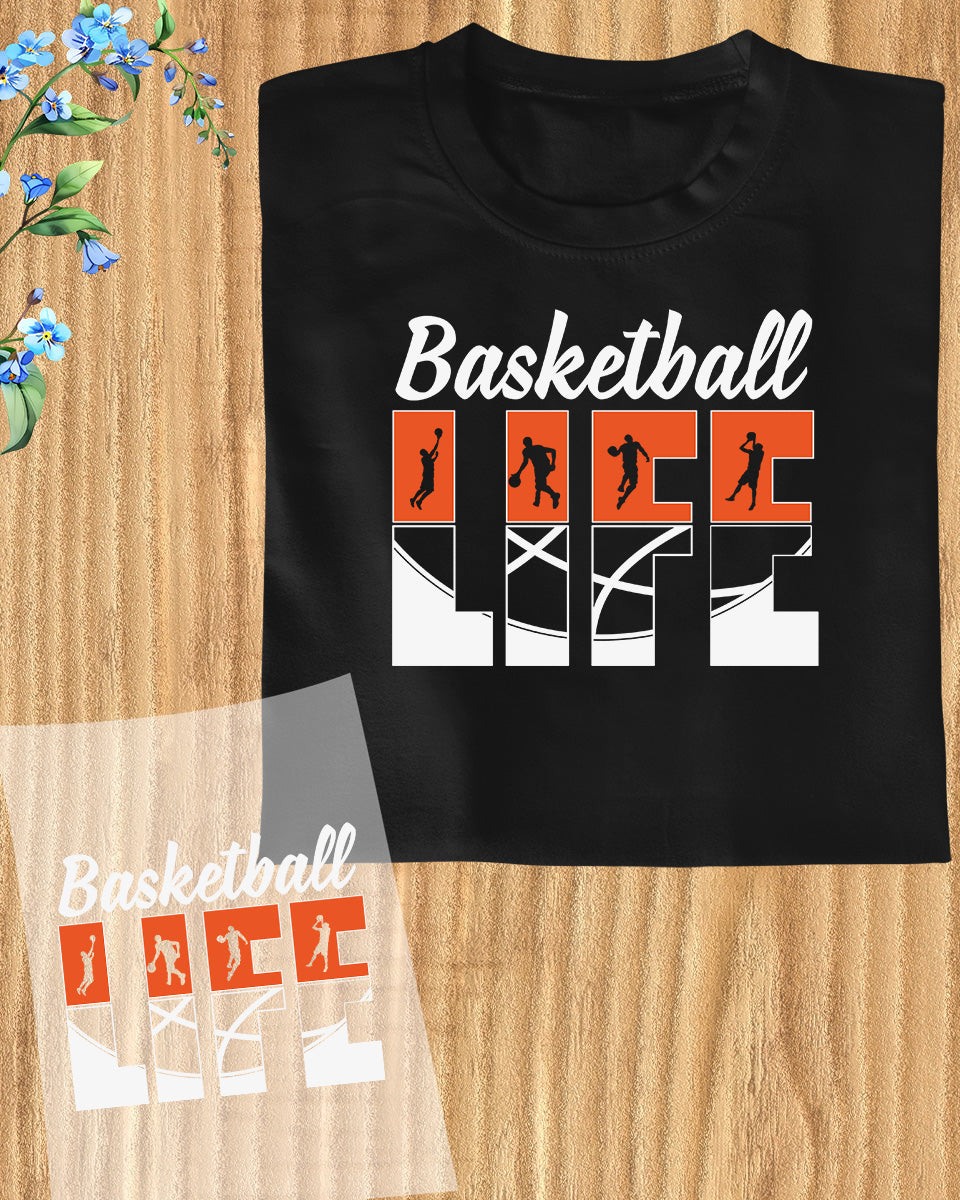 Gift for Basketball Player DTF Transfer Film