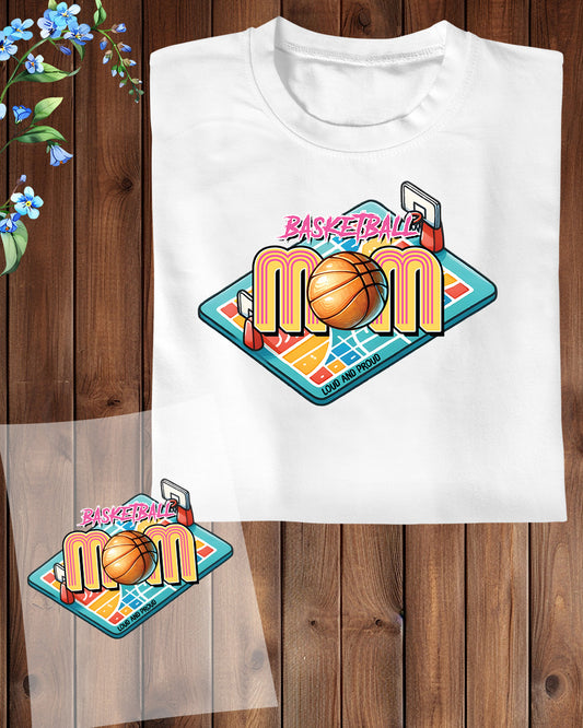 Gift for Basketball Mom DTF Transfer Film
