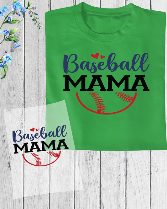 Baseball Mama Gifts DTF Transfer Film