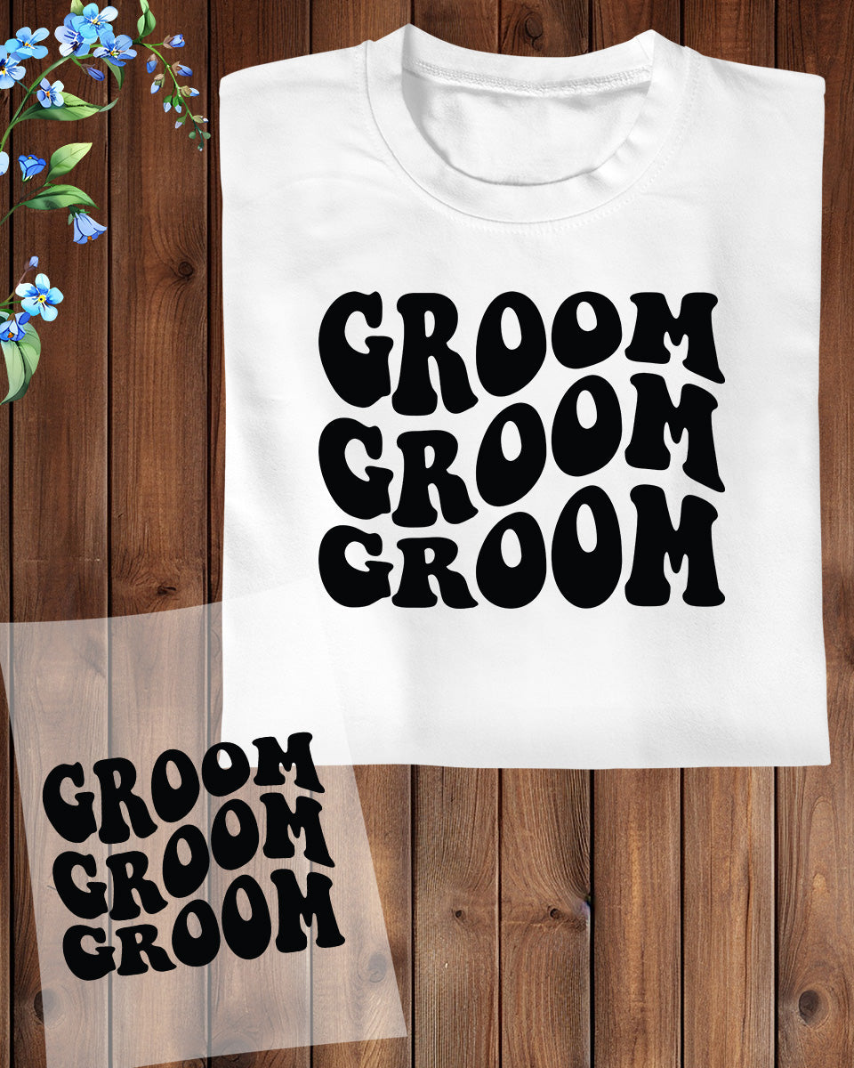 Groom DTF Transfer Film