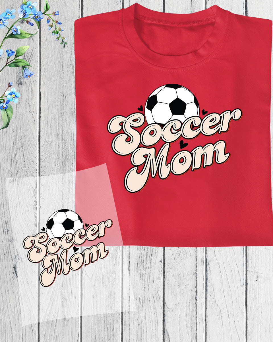 Soccer Mom Retro DTF Transfer Film