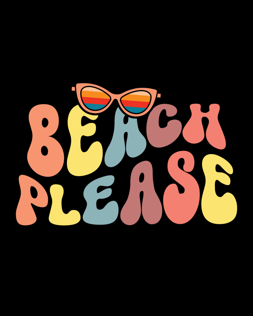 Beach Please Summer DTF Transfer Film
