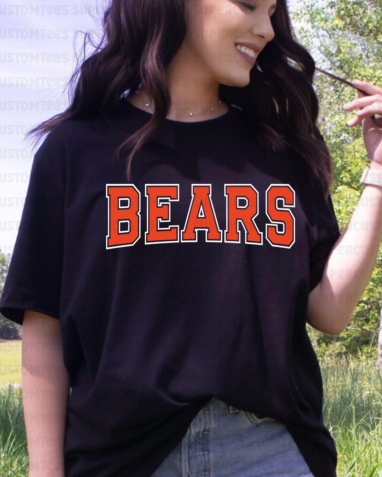 Bears DTF Heat Transfer Ready to Press