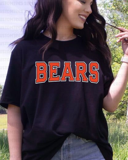 Bears DTF Heat Transfer Ready to Press