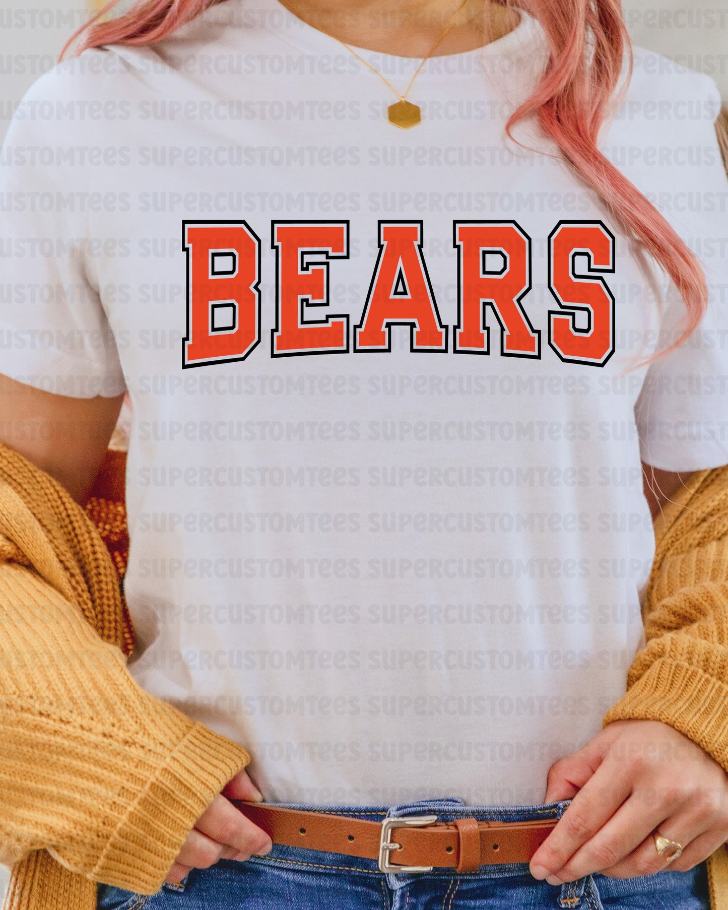 Bears DTF Transfer Ready to Press