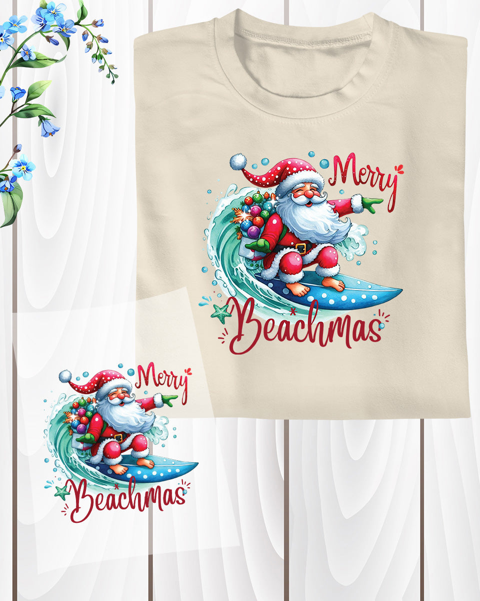 Merry Beachmas DTF Transfer Sheets