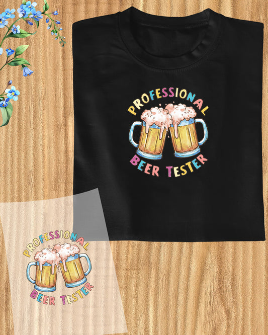 Professional Beer Tester DTF Transfer Film