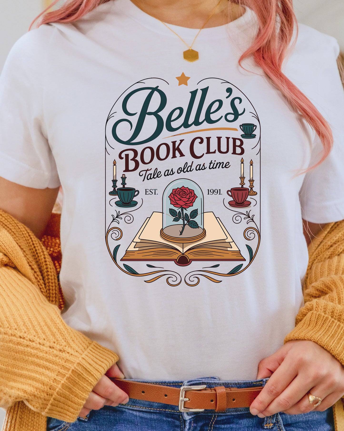Belles Book Club Lover Summer DTF Transfer