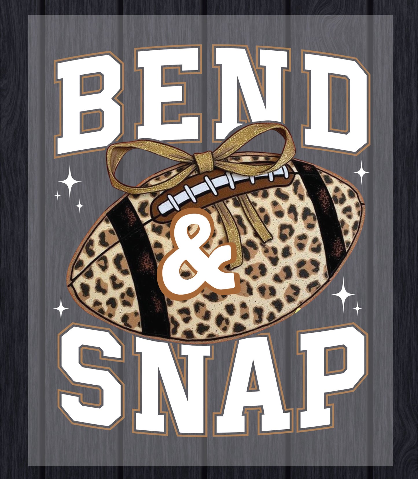 Bend And Snap Football DTF Transfer, Retro Gameday Heat Transfer For Shirt, Funny Football Shirt Iron On, Sport UV Sticker Prints