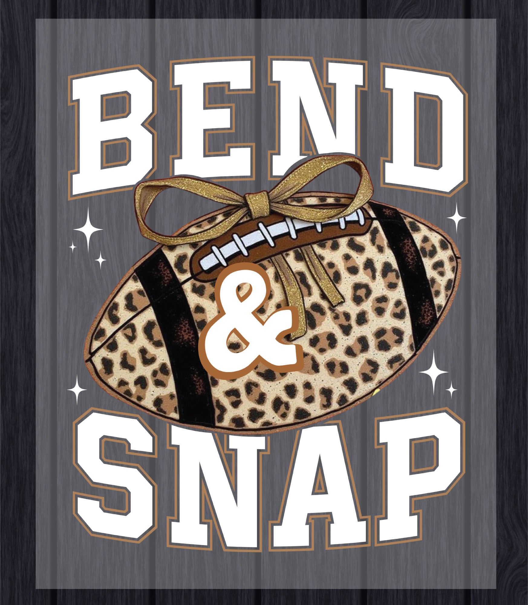 Bend And Snap Football DTF Transfer, Retro Gameday Heat Transfer For Shirt, Funny Football Shirt Iron On, Sport UV Sticker Prints