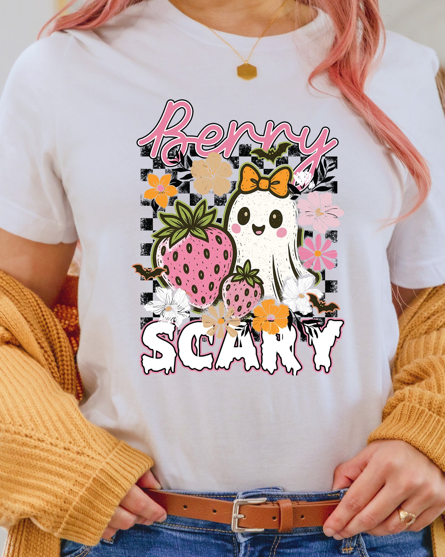Berry Scary Spooky Halloween DTF Transfer