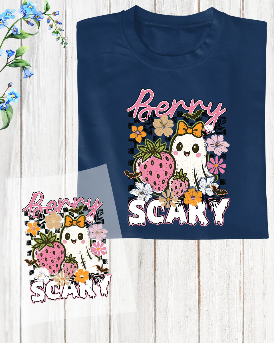 Berry Scary Spooky Halloween DTF Transfer