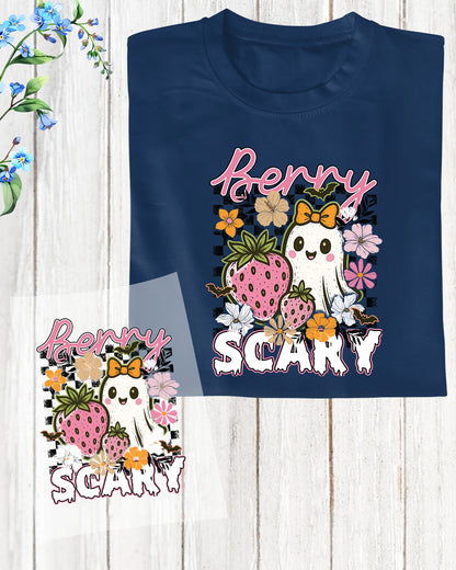 Berry Scary Spooky Halloween DTF Transfer