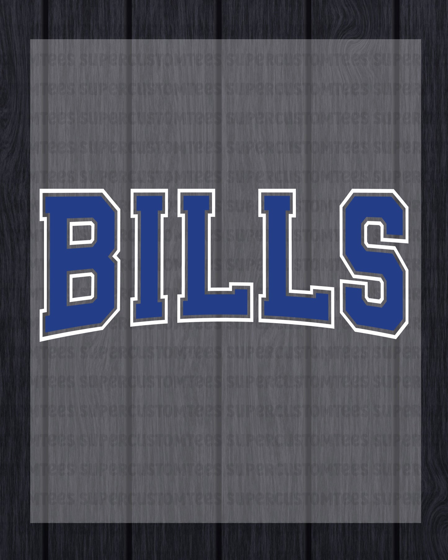 Bills DTF Heat Transfer Ready to Press