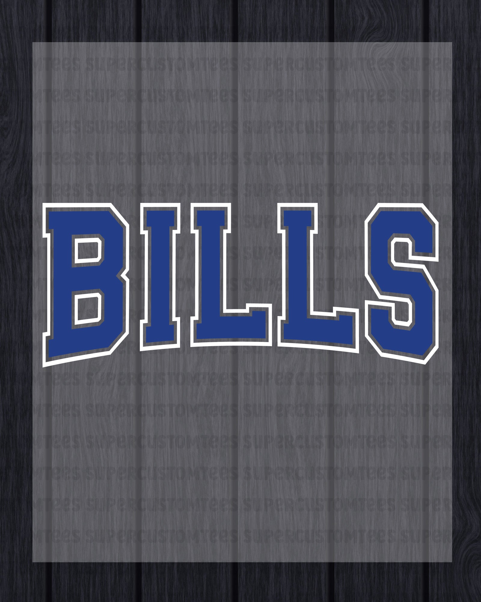 Bills DTF Heat Transfer Ready to Press