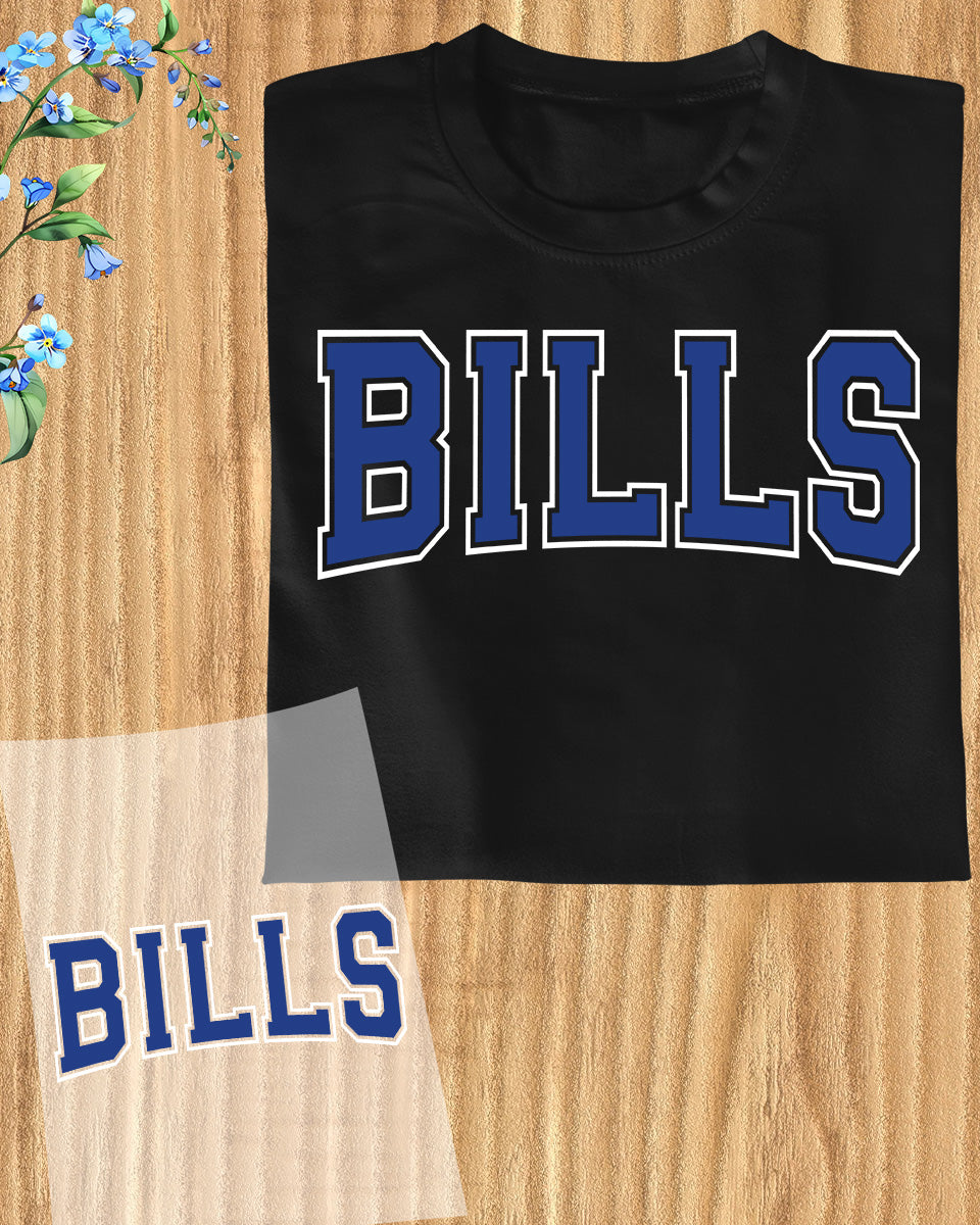 Bills DTF Heat Transfer Ready to Press