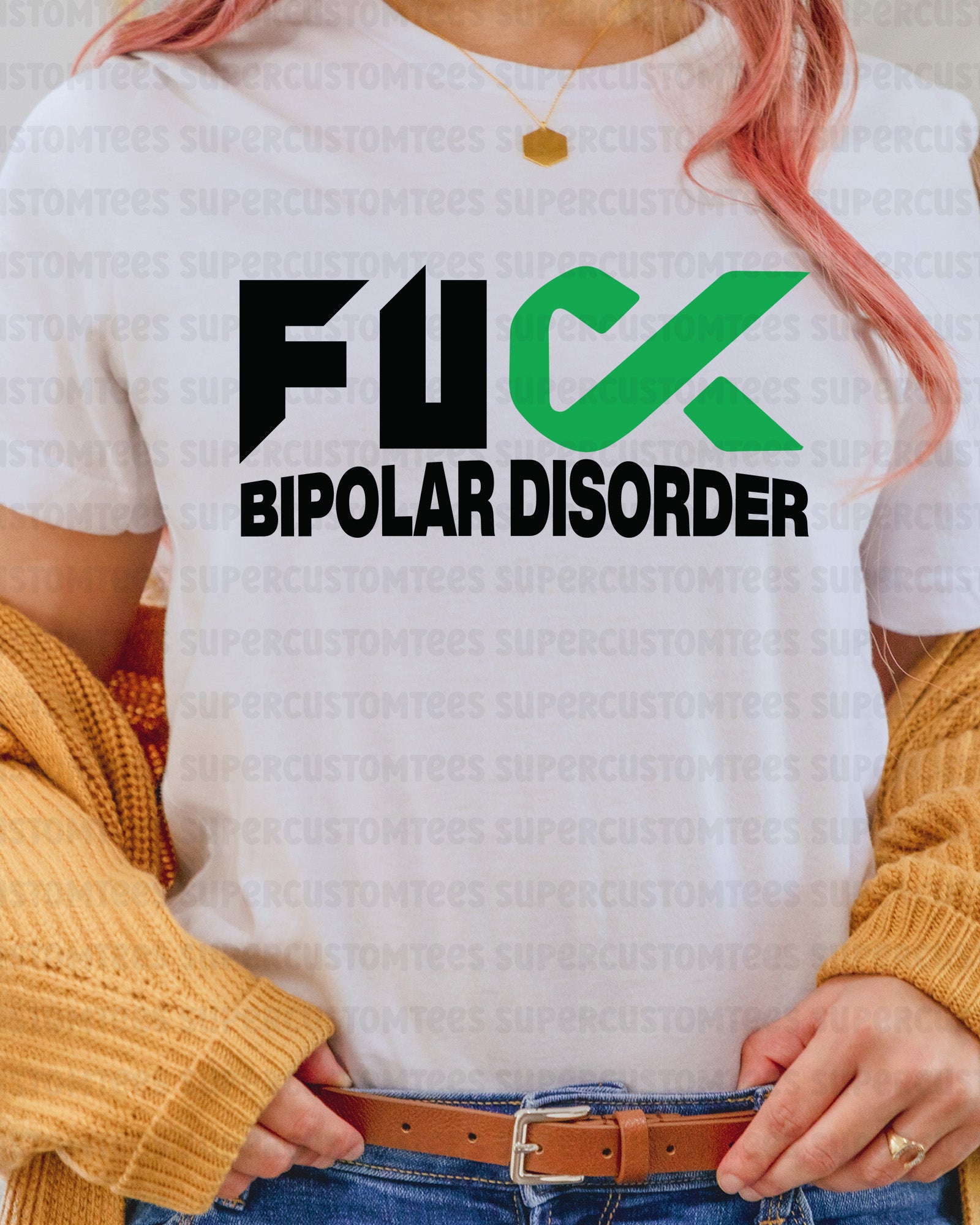 Bipolar Disorder Awareness Heat Transfer for Shirt