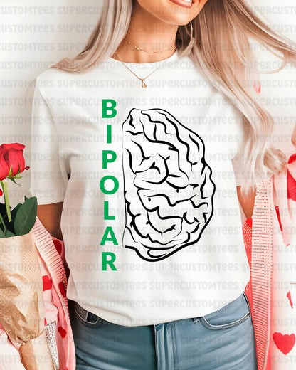 Bipolar Disorder DTF Transfer Ready to Press