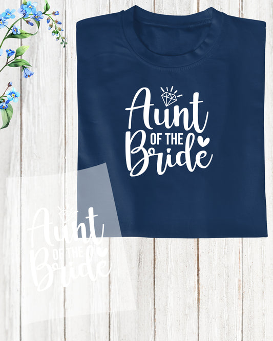 Aunt of The Bride DTF Transfer