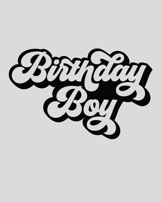 Birthday Boy DTF Transfer