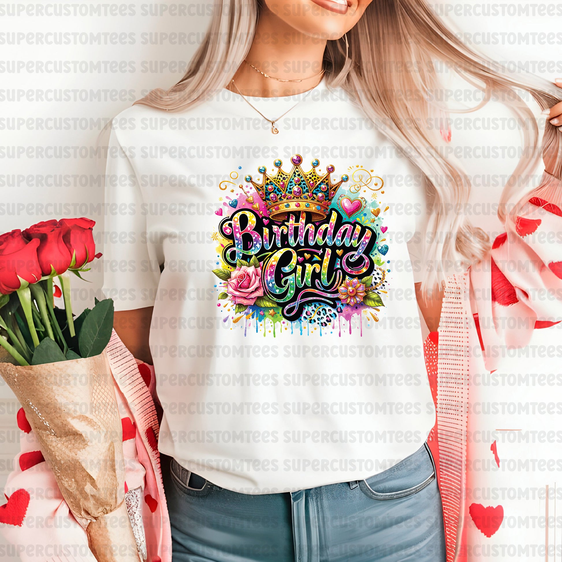 Birthday Girl DTF Transfer