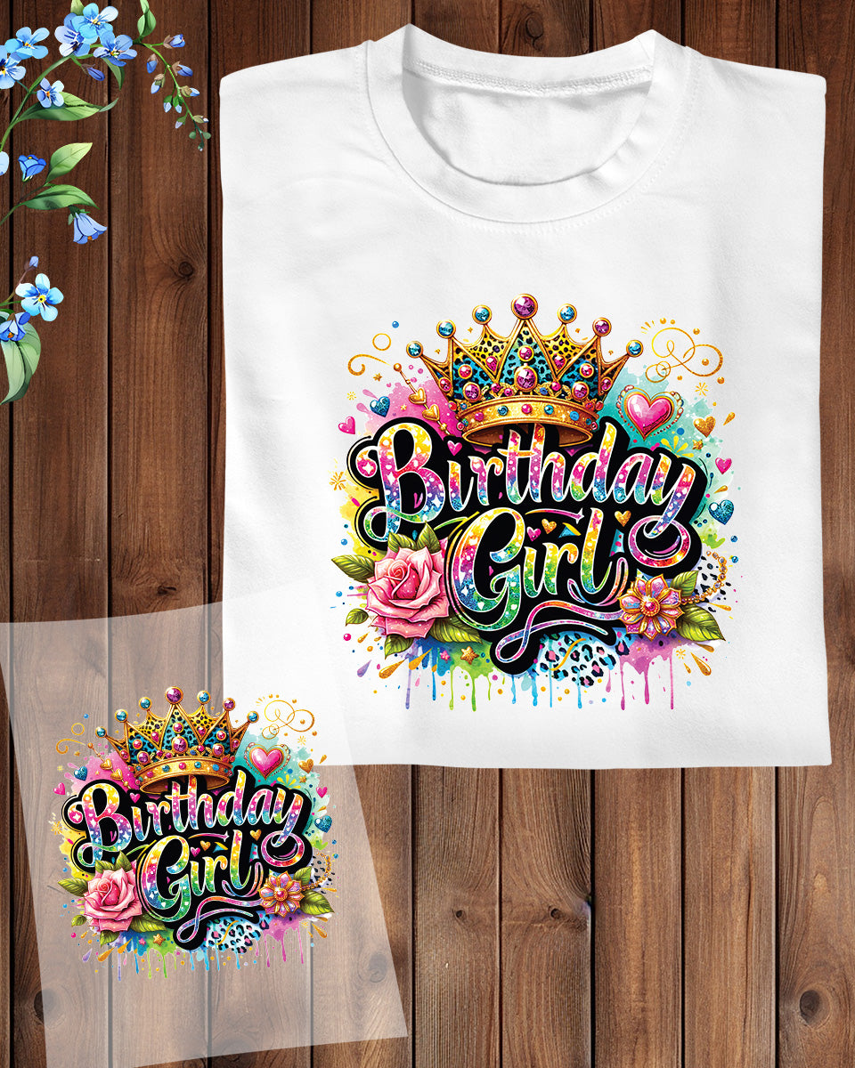 Birthday Girl DTF Transfer
