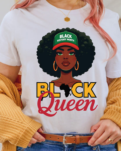 Black Queen DTF Transfer