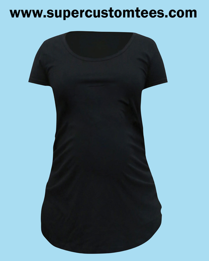 Maternity T Shirt Blank - Wholesale Price Pregnancy Top