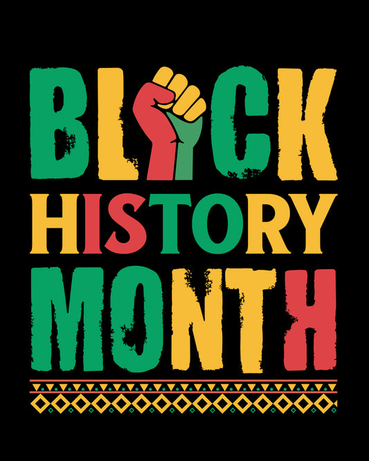 Black history Month DTF Transfer Film