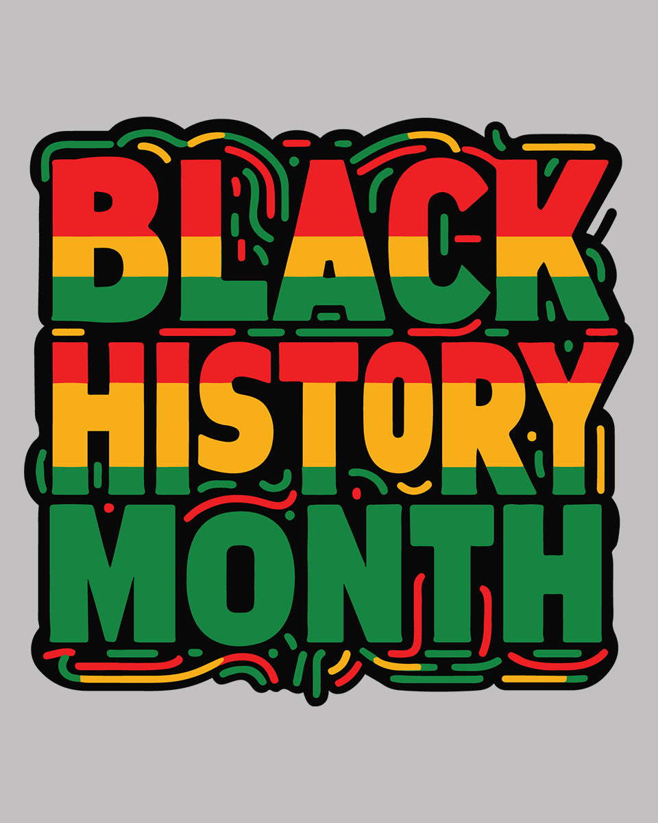 Black History Month Retro DTF Transfer Film
