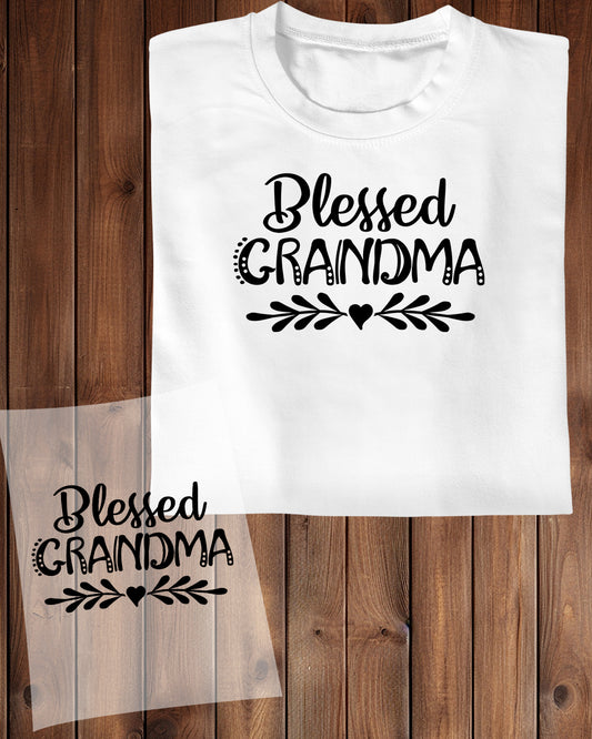 Blessed Grandma DTF Transfer Film