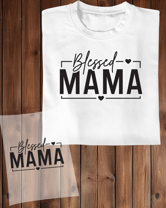Blessed Mama DTF Transfer Film