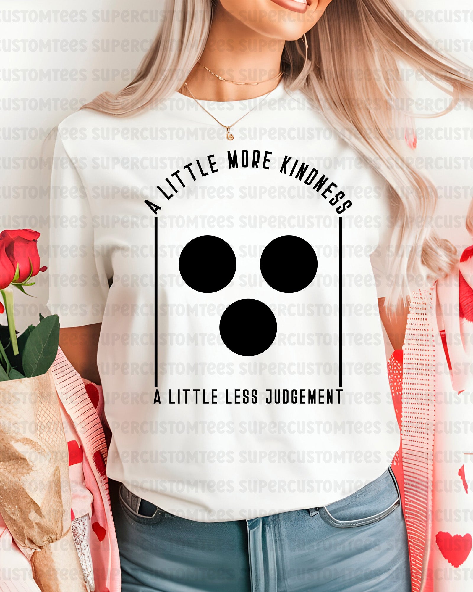 Blindness Awareness DTF Transfer Ready to Press