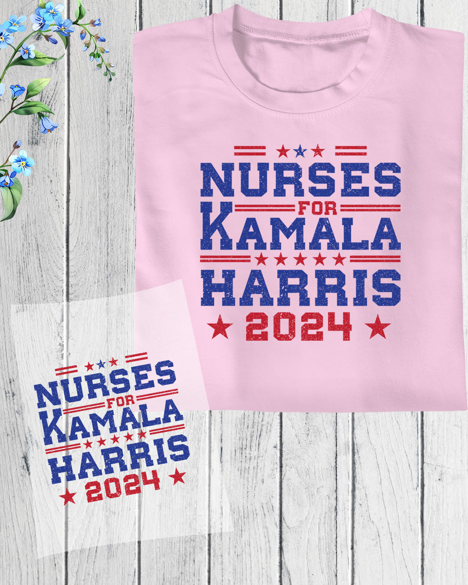 Nurses for Kamala DTF Transfer Film