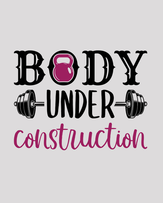 Body Under Construction DTF Transfer Film