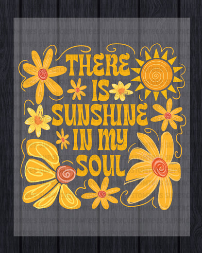 Boho Summer DTF Transfer Ready to Press