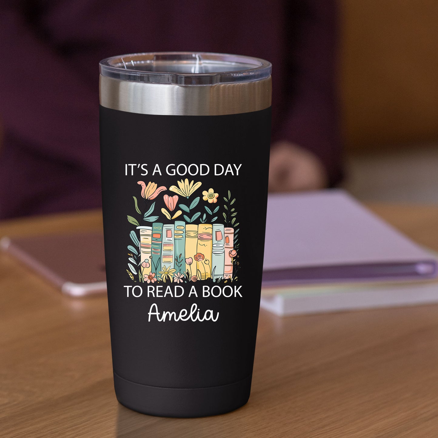 Bookish Custom Book Lover Mug Tumbler