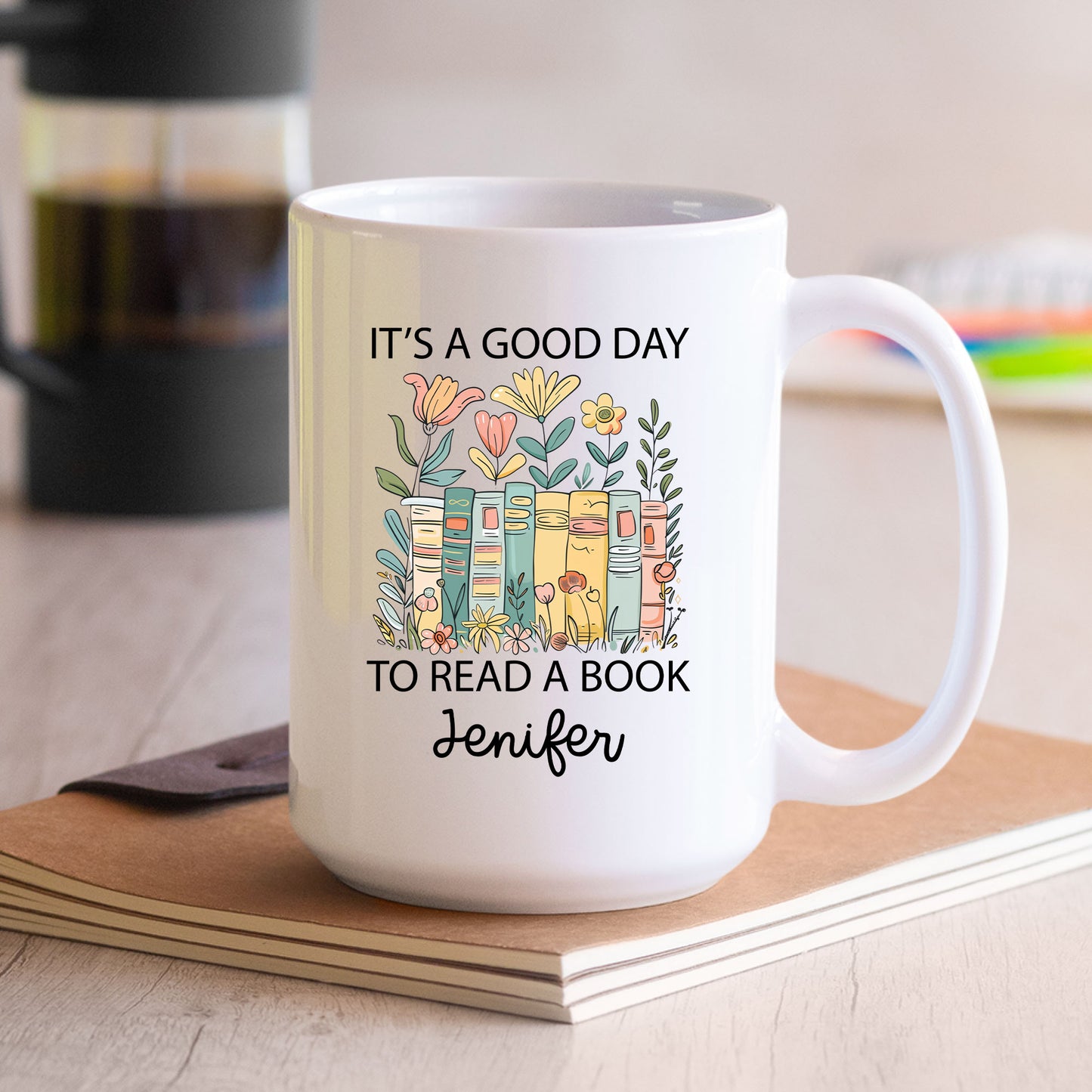 Bookish Custom Book Lover Mug Tumbler